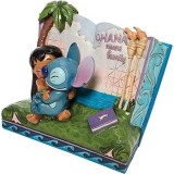 DISNEY LILO AND STITCH STORYBOOK STATUA FIGURE ENESCO