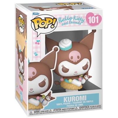 FUNKO FUNKO POP! HELLO KITTY AND FRIENDS 101 KUROMI BOBBLE HEAD KNOCKER FIGURE