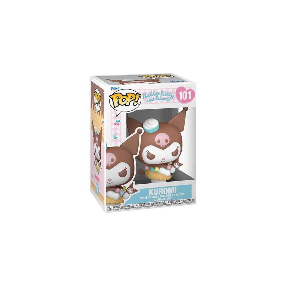 FUNKO FUNKO POP! HELLO KITTY AND FRIENDS 101 KUROMI BOBBLE HEAD KNOCKER FIGURE