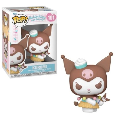 FUNKO FUNKO POP! HELLO KITTY AND FRIENDS 101 KUROMI BOBBLE HEAD KNOCKER FIGURE