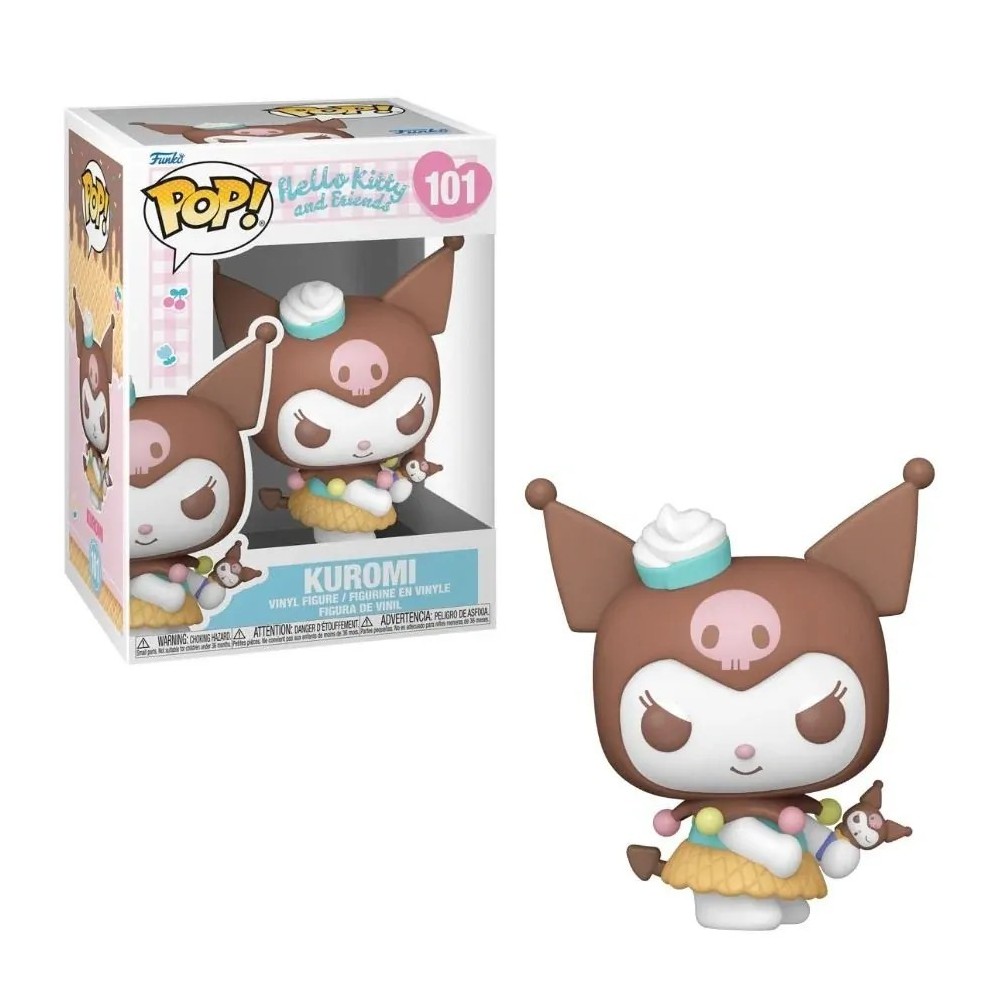 FUNKO FUNKO POP! HELLO KITTY AND FRIENDS 101 KUROMI BOBBLE HEAD KNOCKER FIGURE