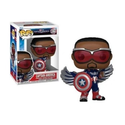 FUNKO POP! MARVEL CAPTAIN AMERICA BRAVE NEW WORLD BOBBLE HEAD KNOCKER FIGURE FUNKO