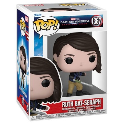 FUNKO POP! MARVEL CAPTAIN AMERICA BRAVE NEW WORLD RUTH BAT-SERAPH BOBBLE HEAD KNOCKER FIGURE FUNKO