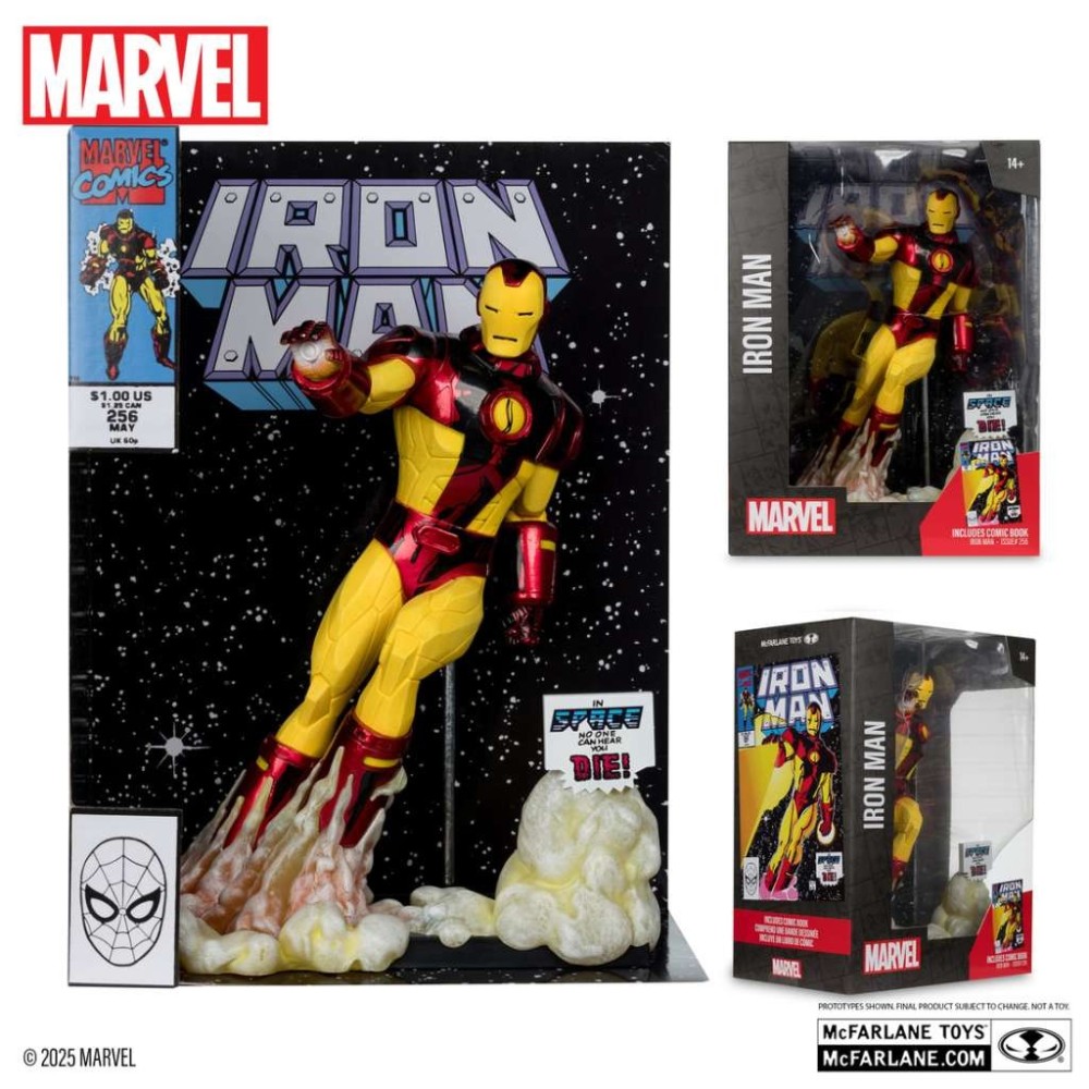 MC FARLANE MARVEL COLLECTION PVC STATUE IRON MAN (IRON MAN 256) STATUE FIGURE