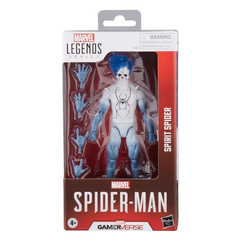 HASBRO MARVEL LEGENDS GAMERVERSE SPIDER-MAN 2 SPIRIT SPIDER PVC ACTION FIGURE