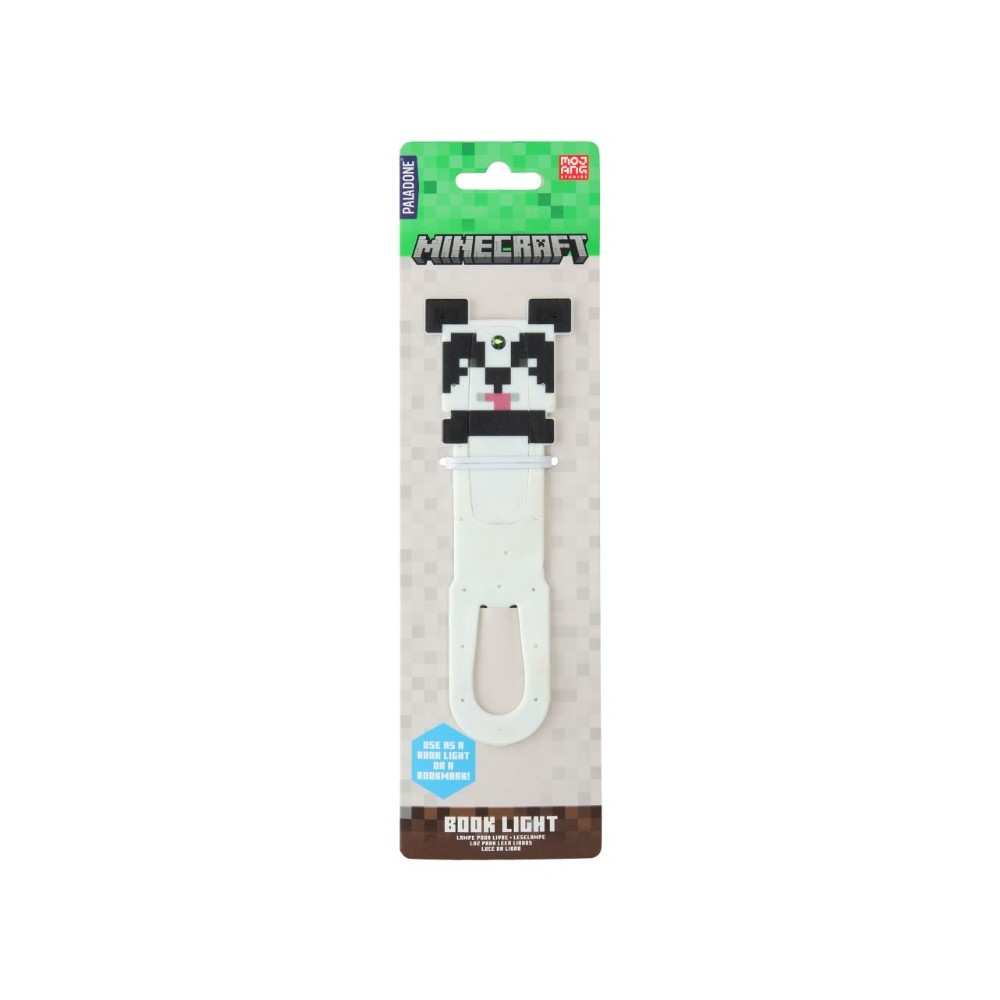PALADONE PRODUCTS MINECRAFT PANDA BOOK LIGHT BOOKMARK