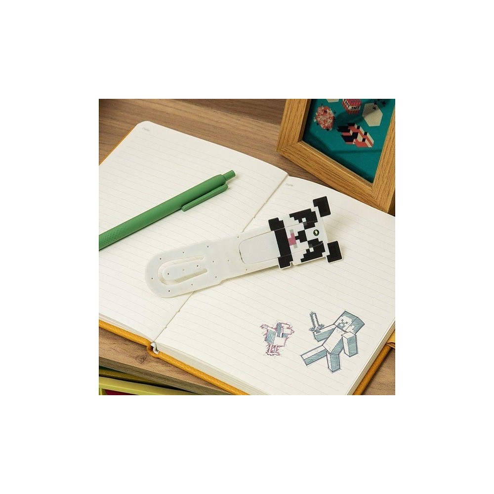 PALADONE PRODUCTS MINECRAFT PANDA BOOK LIGHT BOOKMARK