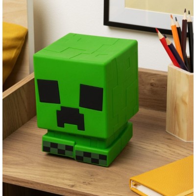 PALADONE PRODUCTS MINECRAFT CREEPER SQUISHYGLO SILICONE LAMP
