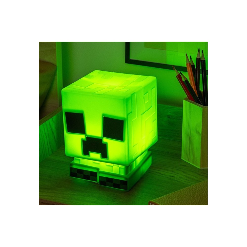 PALADONE PRODUCTS MINECRAFT CREEPER SQUISHYGLO SILICONE LAMP