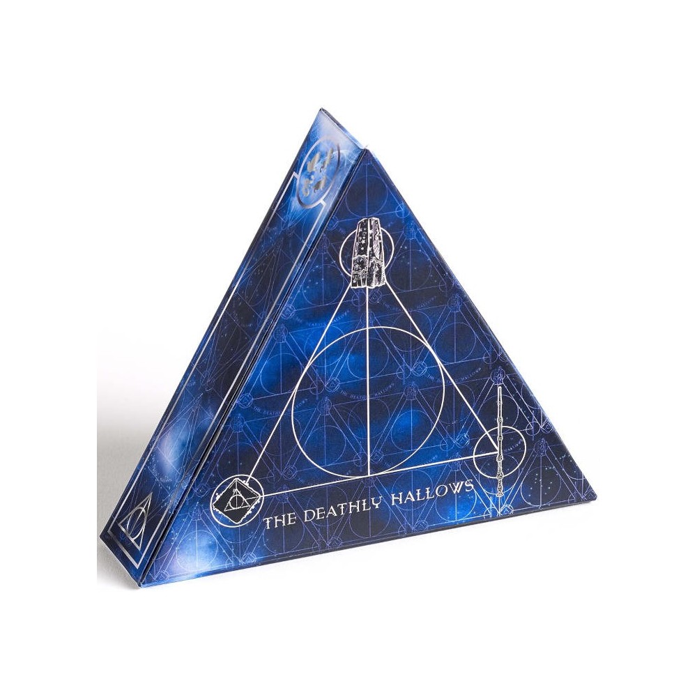 HARRY POTTER I DONI DELLA MORTE BOX COLLANA CON CIONDOLO ROTANTE CARAT