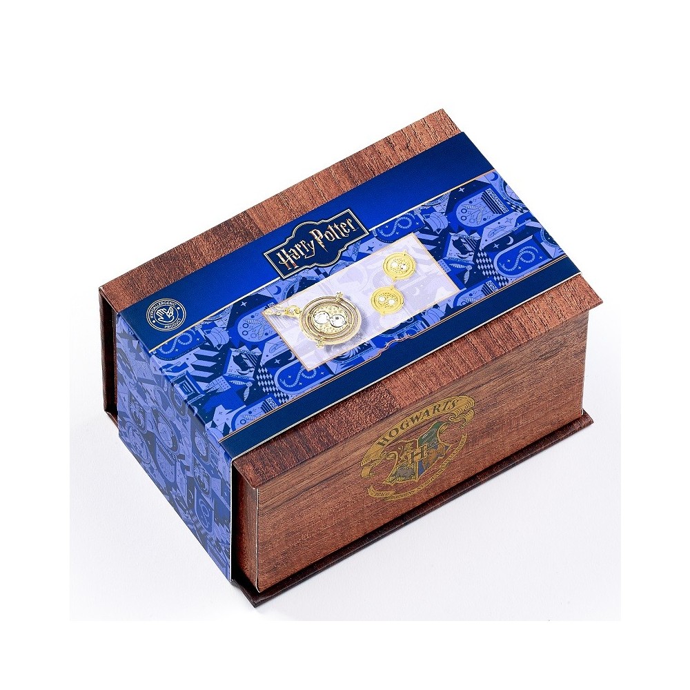 HARRY POTTER POLISUCCO BOX GIRATEMPO COLLANA E ORECCHINI CARAT