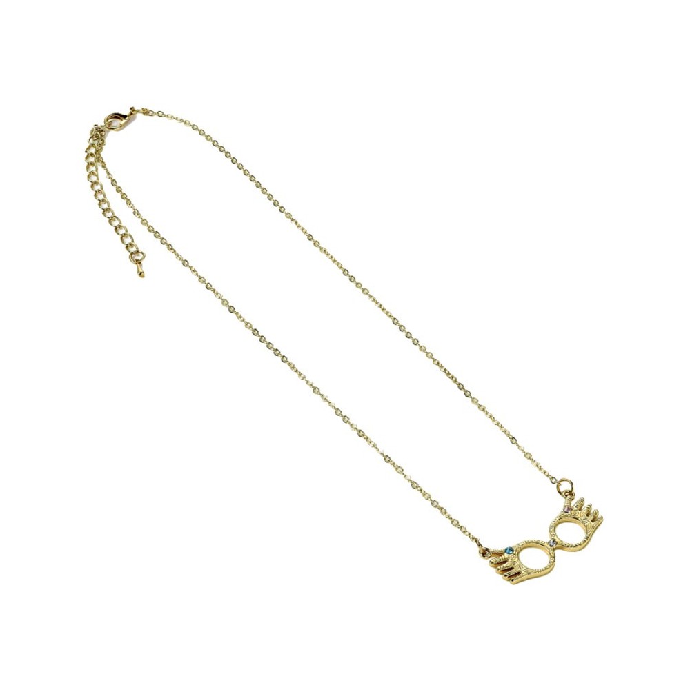 HARRY POTTER OCCHIALI LUNA LOVEGOOD COLLANA GOLD VER. CARAT