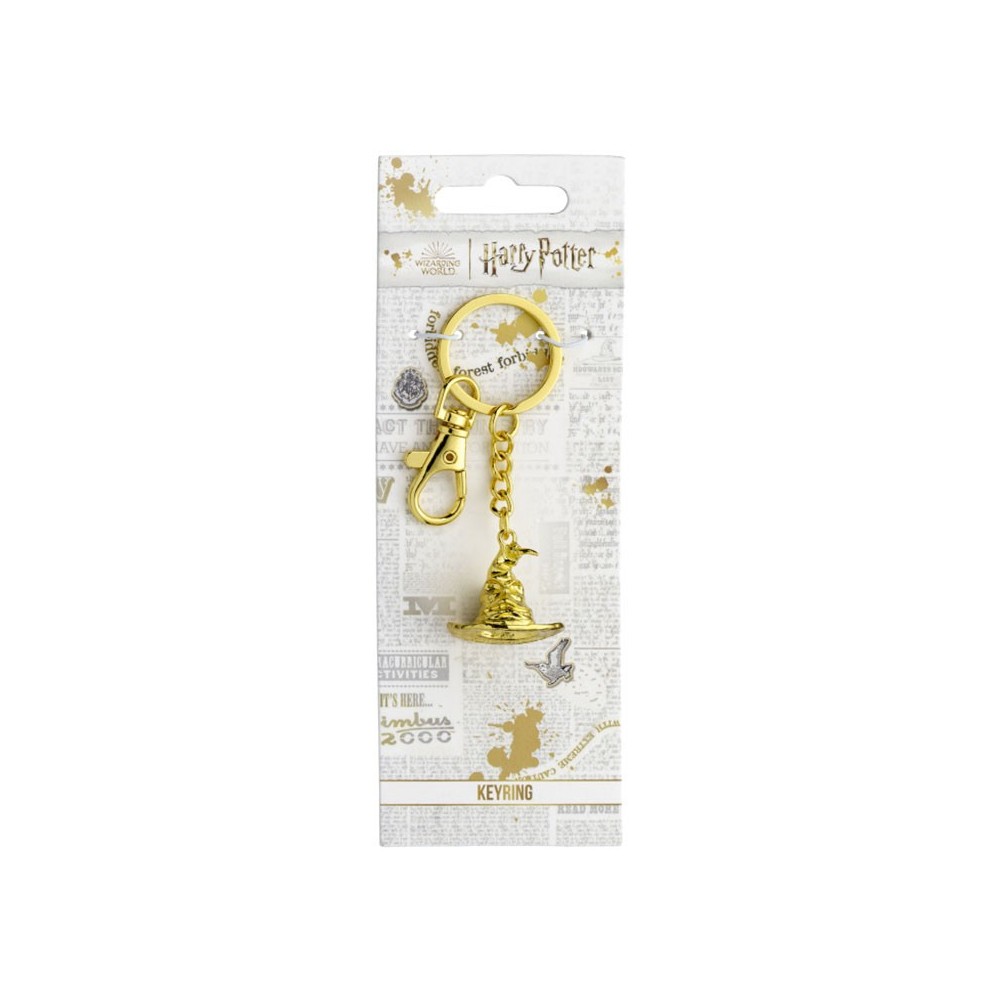 CARAT HARRY POTTER SORTING HAT GOLD VER. KEYRING