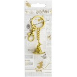 HARRY POTTER CAPPELLO PARLANTE GOLD VER. PORTACHIAVI CARAT
