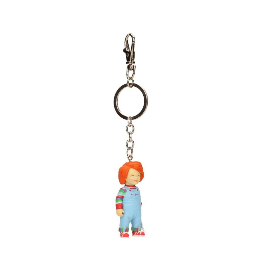 CHILD'S PLAY CHUCKY PVC KEYCHAIN PORTACHIAVI SD TOYS