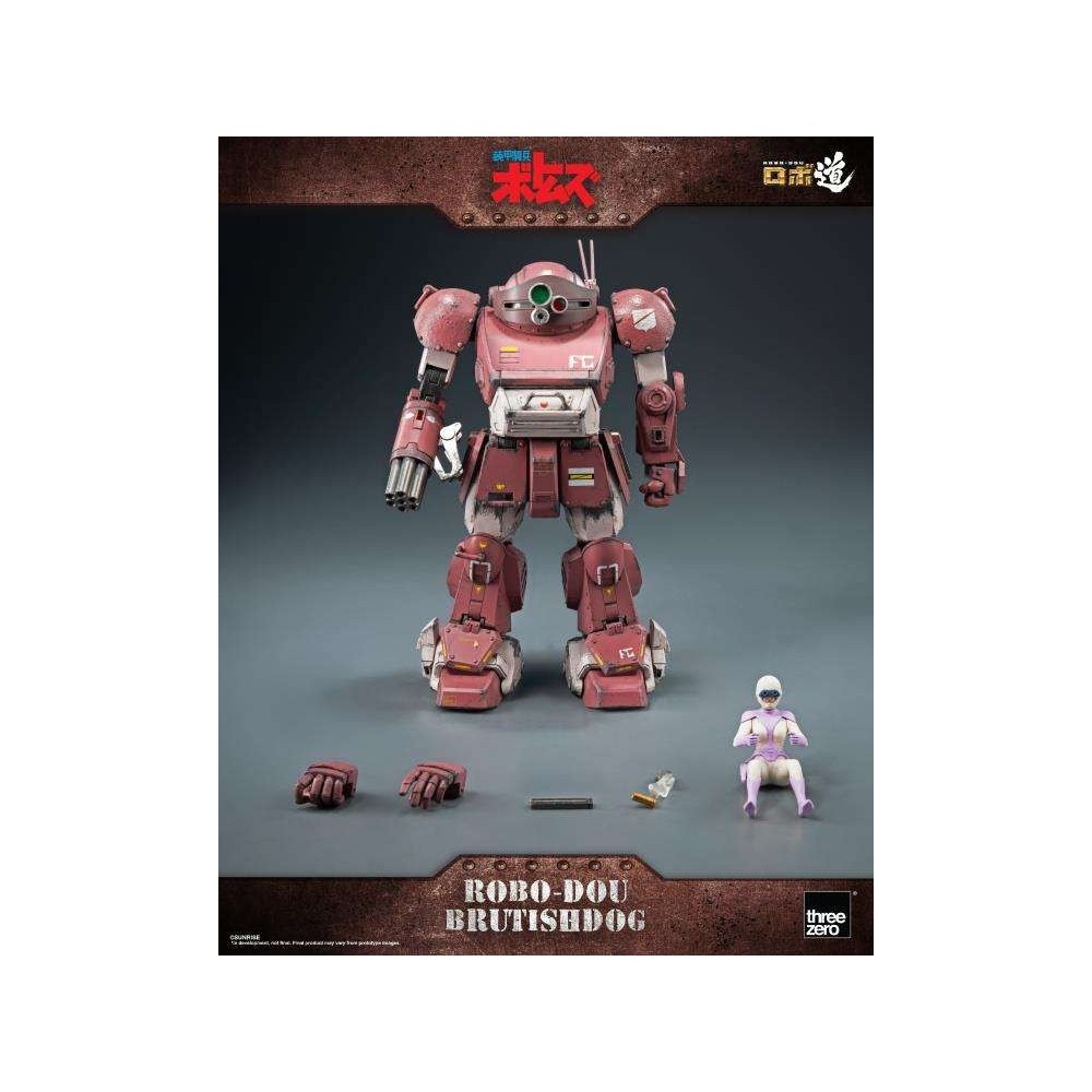 ROBO-DOU ARMORED TROOPER VOTOMS BRUTISHDOG ACTION FIGURE THREEZERO