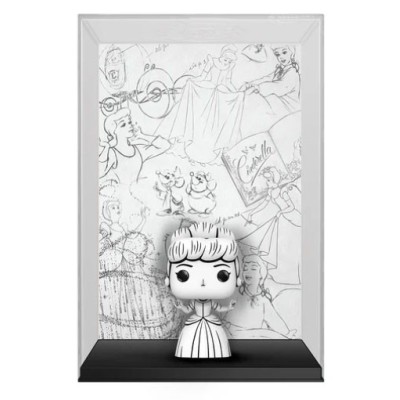 FUNKO FUNKO POP! MOVIE COVER DISNEY SKETCH CINDERELLA BOBBLE HEAD FIGURE