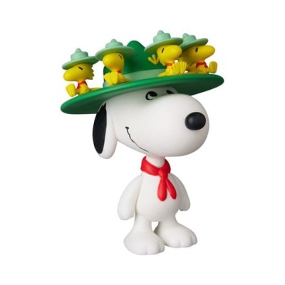 MEDICOM TOY PEANUTS UDF SERIES 18 SNOOPY & WOODSTOCK PVC MINI FIGURES