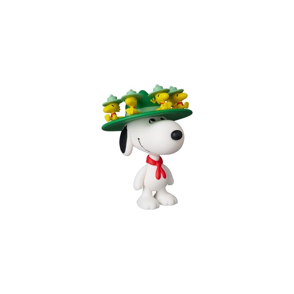 MEDICOM TOY PEANUTS UDF SERIES 18 SNOOPY & WOODSTOCK PVC MINI FIGURES
