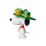MEDICOM TOY PEANUTS UDF SERIES 18 SNOOPY & WOODSTOCK PVC MINI FIGURES