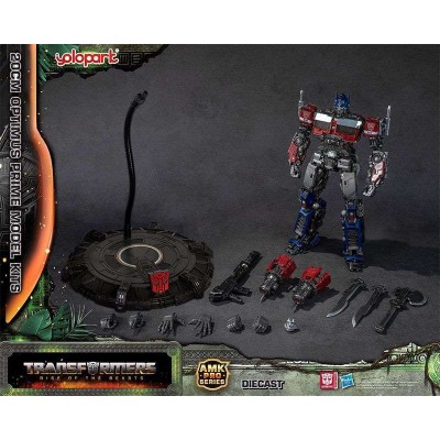 YOLOPARK TRANSFORMERS RISE OF THE BEASTS OPTIMUS PRIME MODEL KIT AMK PRO SERIES 16CM