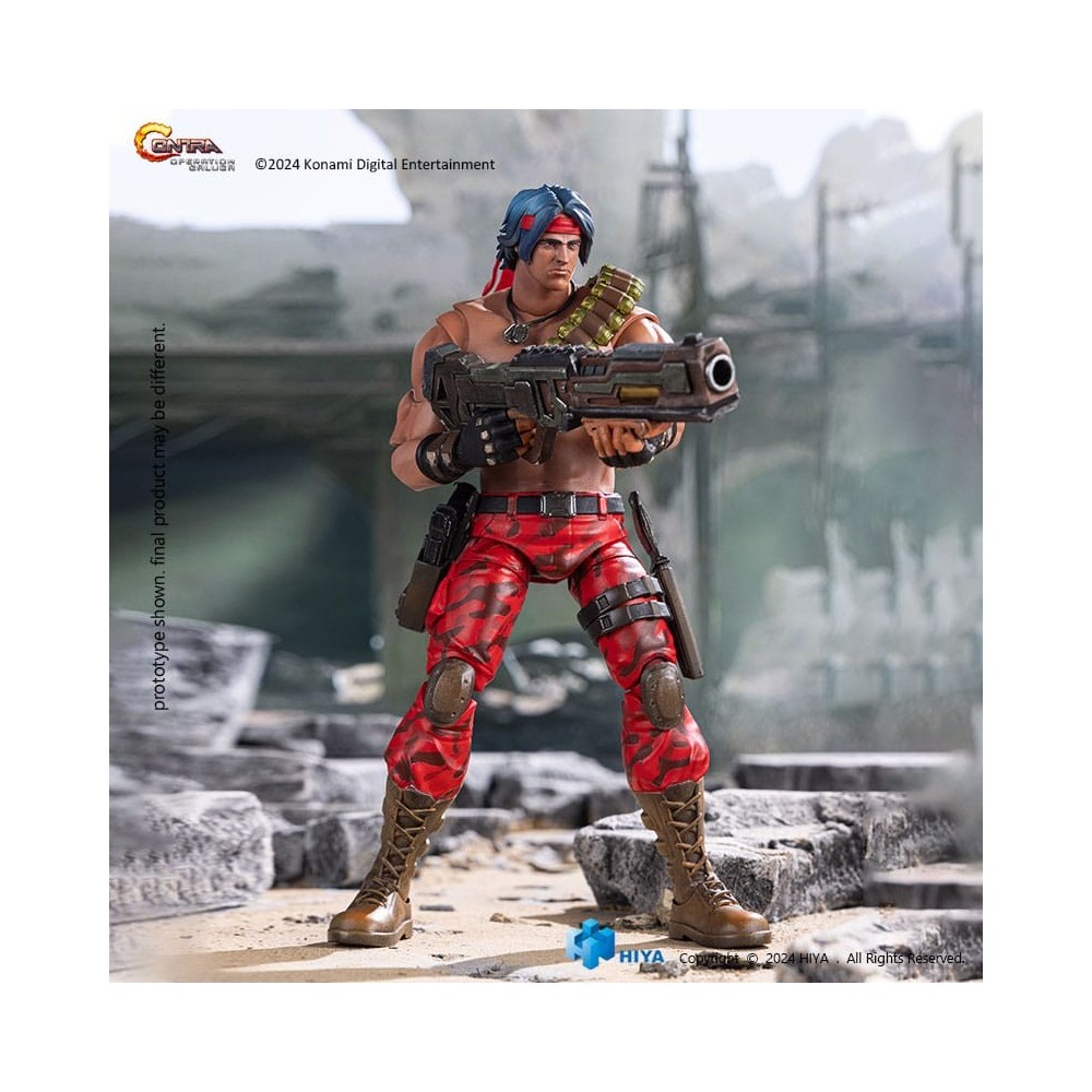 CONTRA OPERATION GALUGA EXQUISITE BASIC LANCE BEAN ACTION FIGURE HIYA TOYS