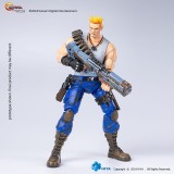 CONTRA OPERATION GALUGA EXQUISITE BASIC BILL RIZER ACTION FIGURE HIYA TOYS