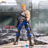 CONTRA OPERATION GALUGA EXQUISITE BASIC BILL RIZER ACTION FIGURE HIYA TOYS