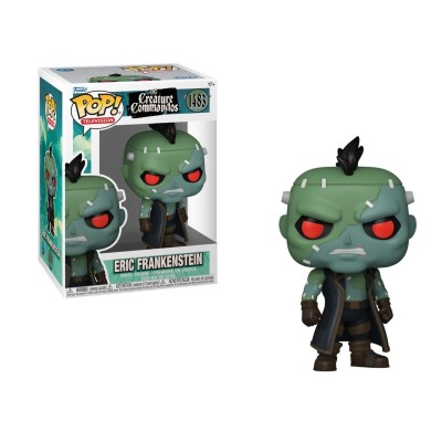 FUNKO POP! DC CREATURE COMMANDOS ERIC FRANKENSTEIN BOBBLE HEAD KNOCKER FUNKO