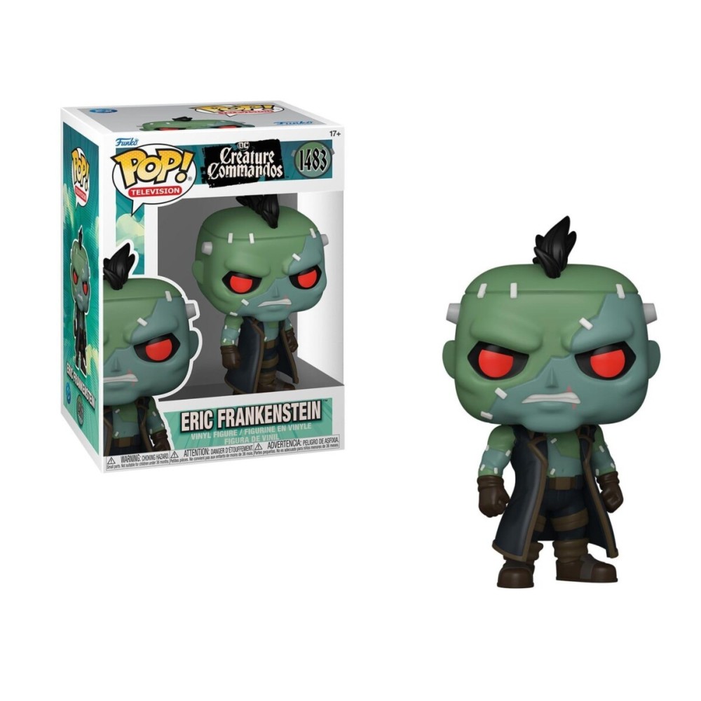 FUNKO FUNKO POP! DC CREATURE COMMANDOS ERIC FRANKENSTEIN BOBBLE HEAD KNOCKER
