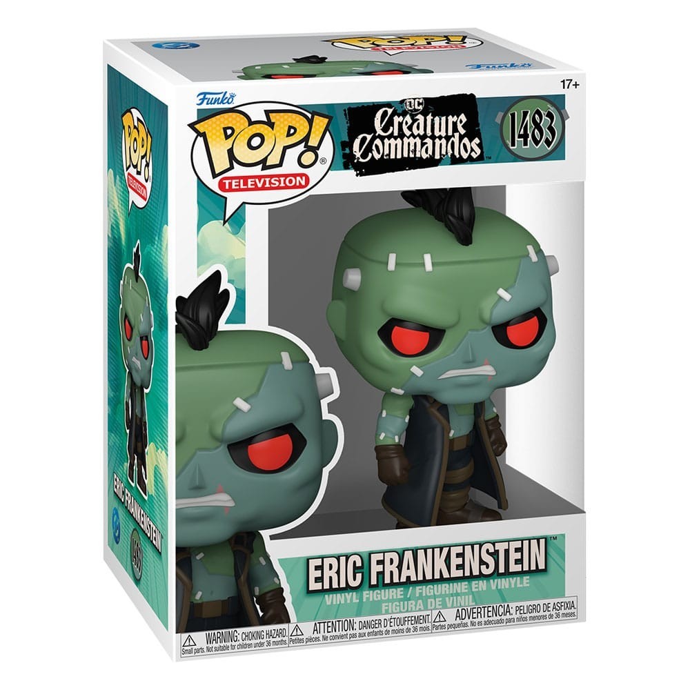 FUNKO FUNKO POP! DC CREATURE COMMANDOS ERIC FRANKENSTEIN BOBBLE HEAD KNOCKER
