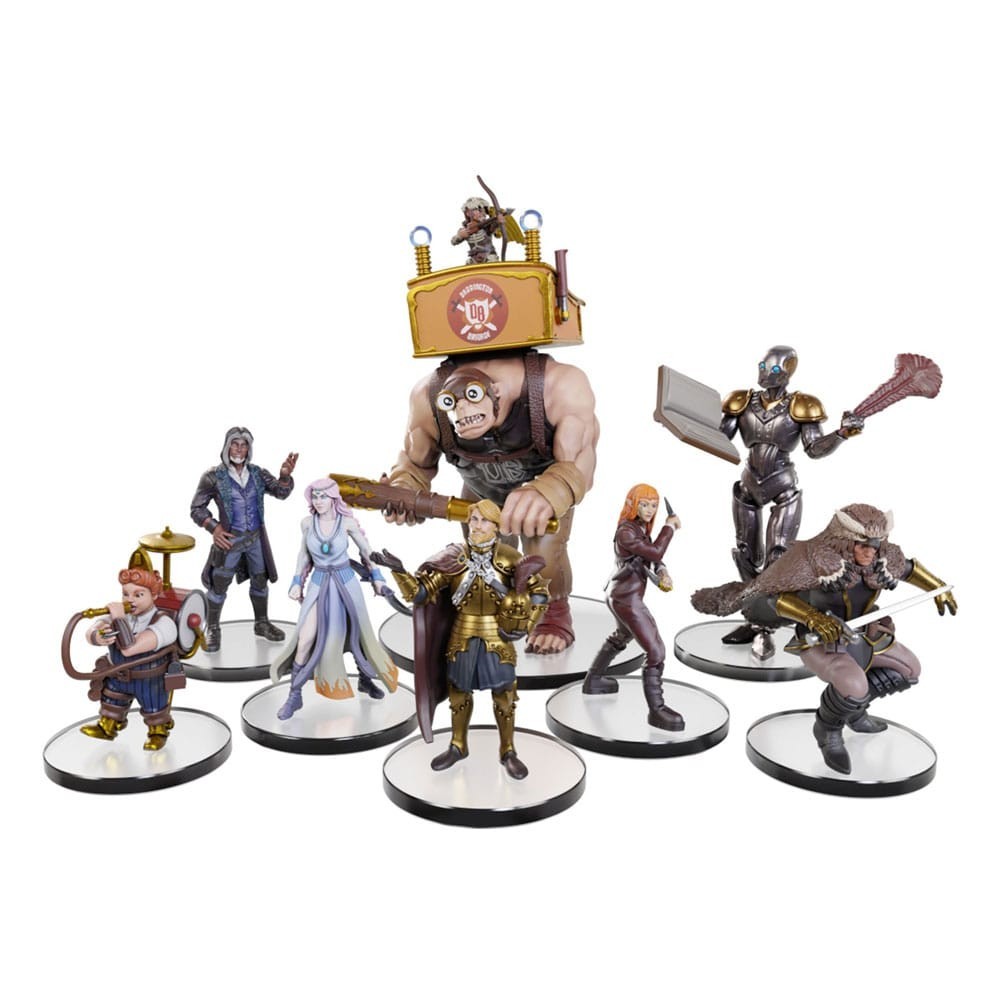 CRITICAL ROLE THE DARRINGTON BRIGADE BOX SET PREPAINTED MINIATURE WIZKIDS