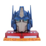 NEMESIS NOW TRANSFORMERS OPTIMUS PRIME BOOKENDS IN RESIN