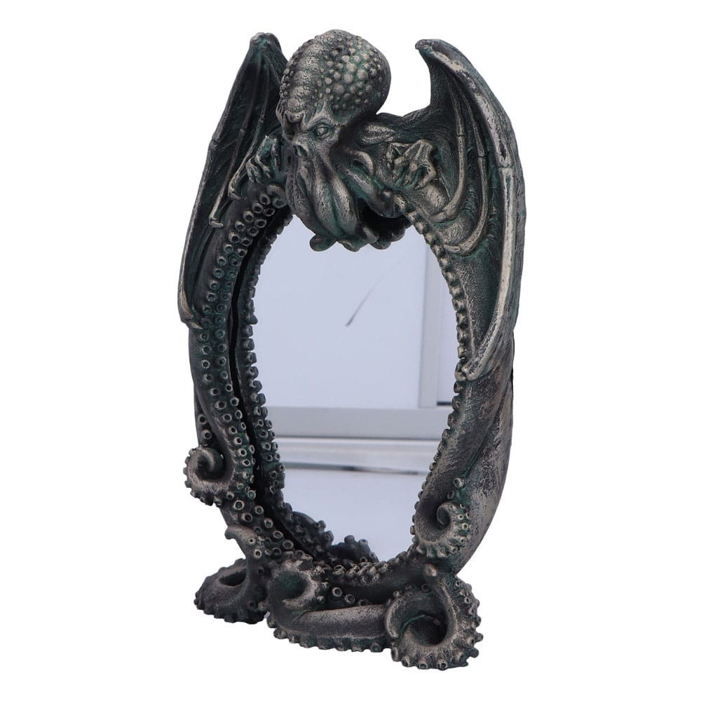 NEMESIS NOW CTHULHU REFLECTION STAND MIRROR 25CM