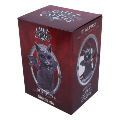 NEMESIS NOW CULT CUTIES MALPUSS RESIN FIGURE 24CM