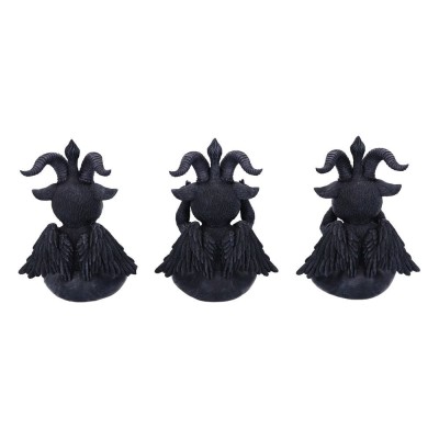 NEMESIS NOW CULT CUTIES THREE WISE BAPHOBOO RESIN FIGURE 13CM