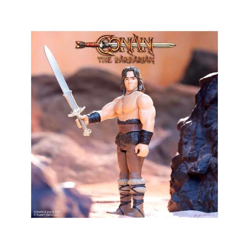 CONAN THE BARBARIAN REACTION CONAN ACTION FIGURE SUPER7