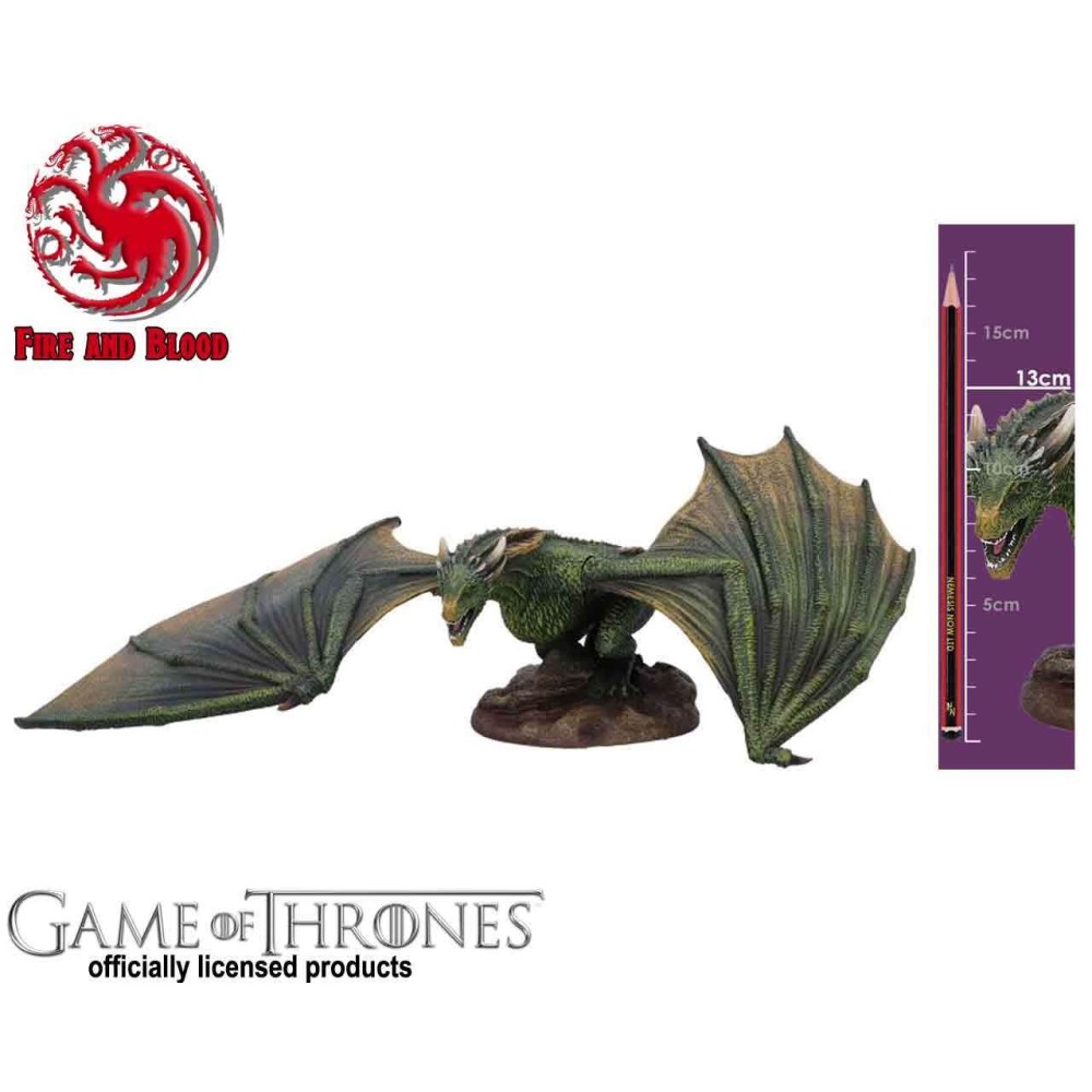 NEMESIS NOW GAME OF THRONES RHAEGAL STATUE RESIN FIGURE