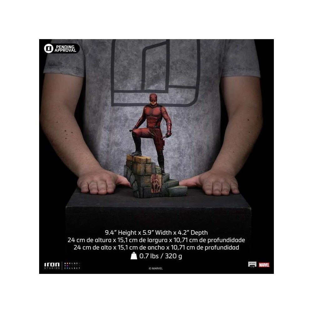 DAREDEVIL BORN AGAIN ART SCALE 1/10 STATUA FIGURE IRON STUDIOS