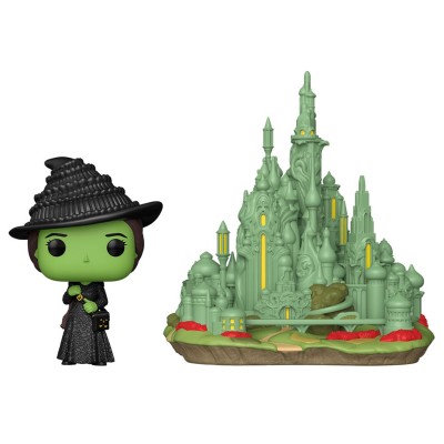 FUNKO FUNKO POP! TOWN WICKED ELPHABA WITH THE EMERALD CITY BOBBLE HEAD FIGURE