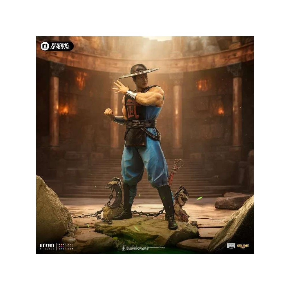 IRON STUDIOS MORTAL KOMBAT KUNG LAO ART SCALE 1/10 STATUE FIGURE