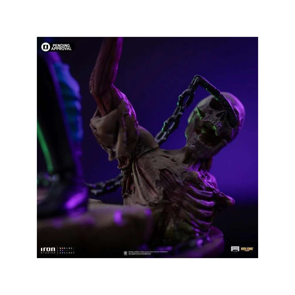 IRON STUDIOS MORTAL KOMBAT KUNG LAO ART SCALE 1/10 STATUE FIGURE