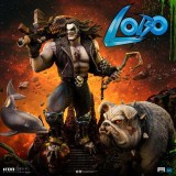 IRON STUDIOS DC COMICS LOBO UNLEASHED BDS ART SCALE DELUXE STATUE RESIN FIGURE