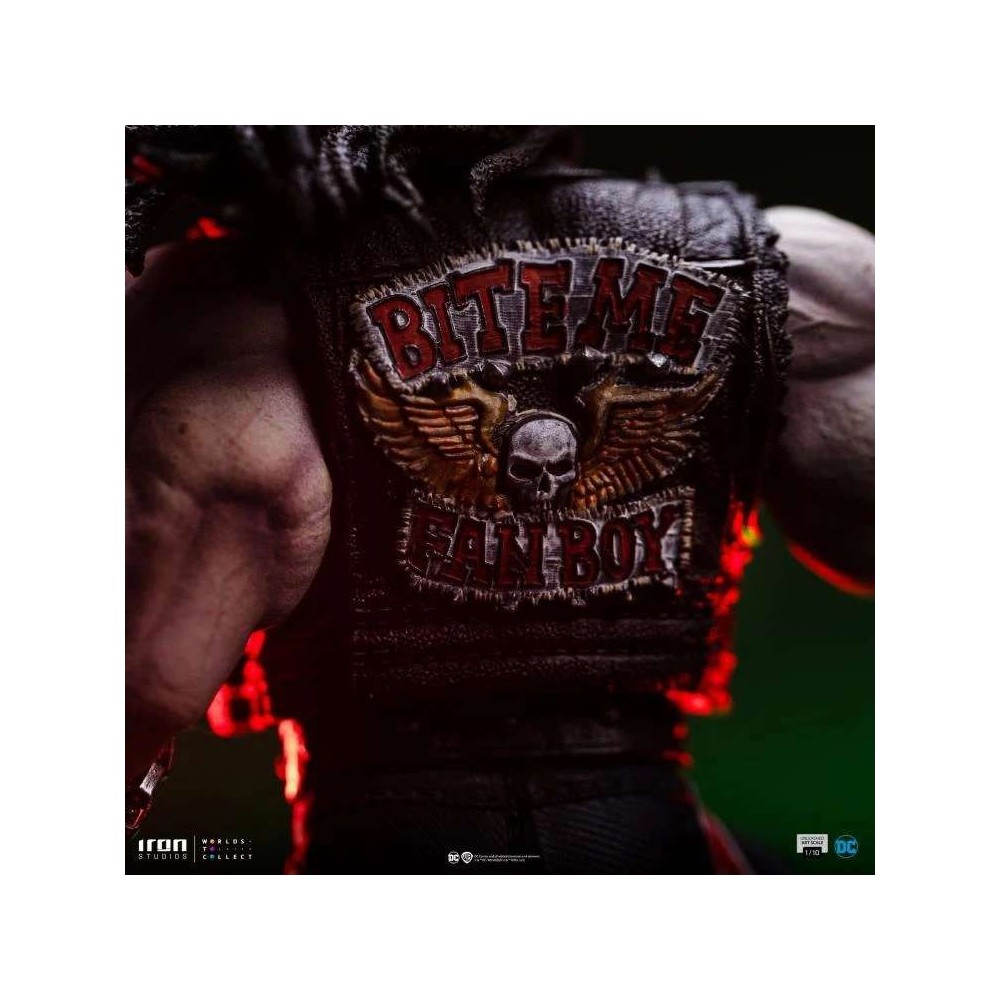 IRON STUDIOS DC COMICS LOBO UNLEASHED BDS ART SCALE DELUXE STATUE RESIN FIGURE