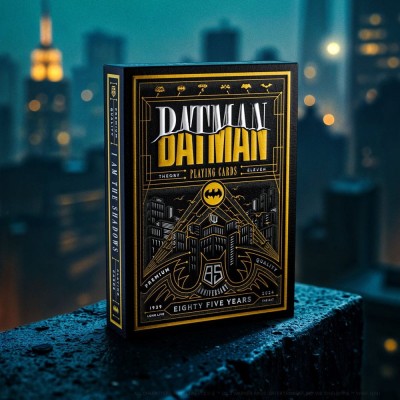 BATMAN 85 YEARS POKER PLAYING CARDS PREMIUM MAZZO THEORY11