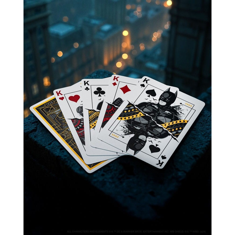 BATMAN 85 YEARS POKER PLAYING CARDS PREMIUM MAZZO THEORY11