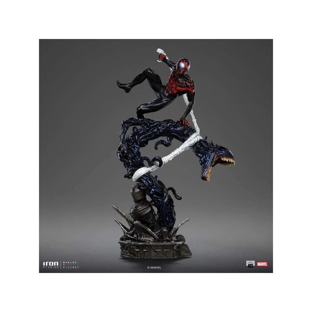 SPIDER-MAN VS VILLAINS MILES MORALES BDS ART SCALE 1/10 STATUA FIGURE IRON STUDIOS