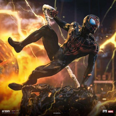 SPIDER-MAN VS VILLAINS MILES MORALES BDS ART SCALE 1/10 STATUA FIGURE IRON STUDIOS