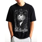 MAGLIA T SHIRT NIGHTMARE BEFORE CHRISTMAS JACK SKELLINGTON