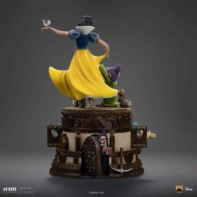 IRON STUDIOS SNOW WHITE AND THE SEVEN DWARVES ART SCALE DELUXE 1/10 STATUE FIGURE